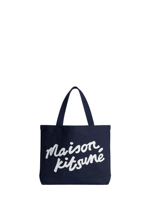 Tote bag with Maison Kitsuné signature print MAISON KITSUNE' | PW05124WW90420413